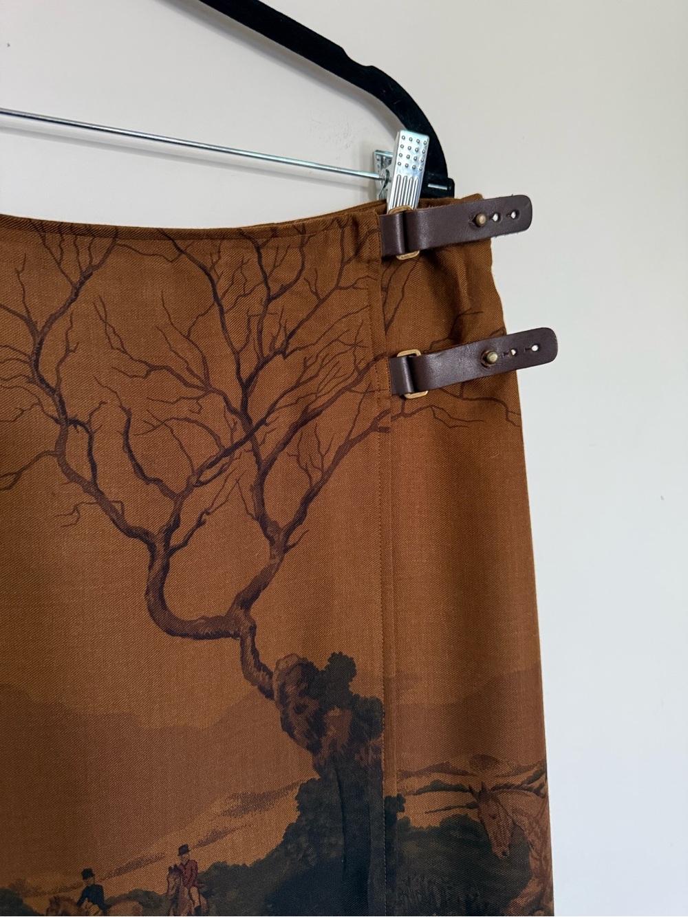 Ralph Lauren Fox Hunter Horse Skirt - Picture 3 of 9